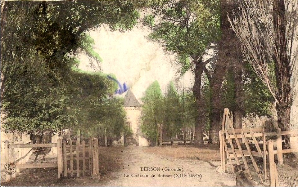 Berson - château de Boisset