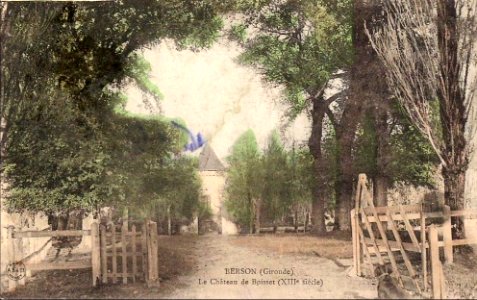 Berson - château de Boisset