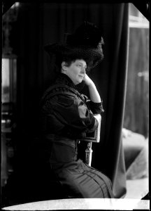 Bertha Ringvall, actor, undated portrait - SMV - GR058