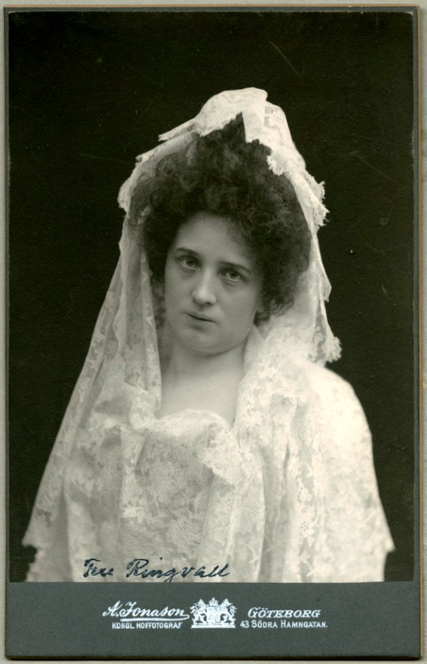 Bertha Ringvall, porträtt - SMV - H7 036
