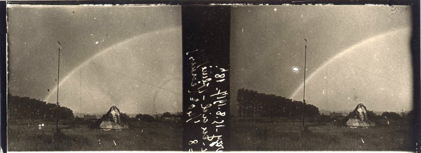 Berzy. 15-08-17. 18h pluie et arc en ciel - Fonds Berthelé - 49Fi1847