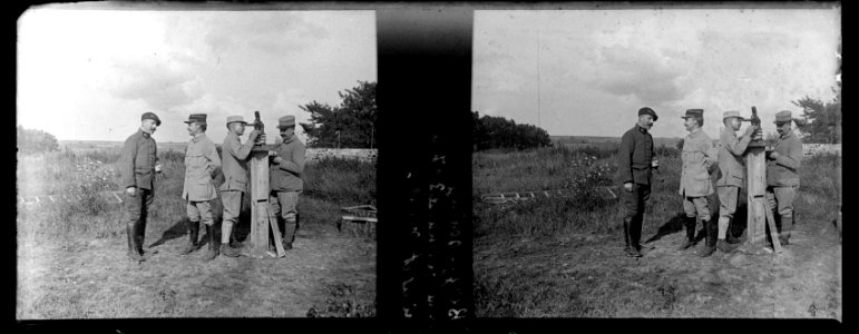 Berzy. Sondage. X de Massia. R. Berthelé. Millet et Noyer - Fonds Berthelé - 49Fi906
