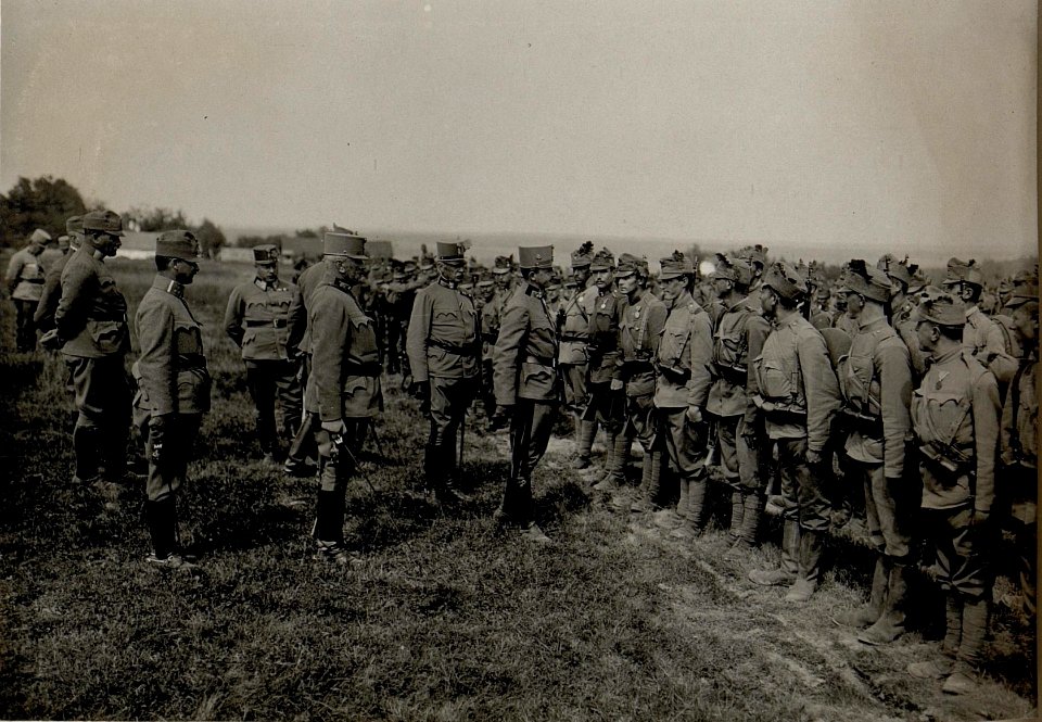 Besichtigung des Feldjäger Bataillons 13 am 4.9.1916 (BildID 15550132)