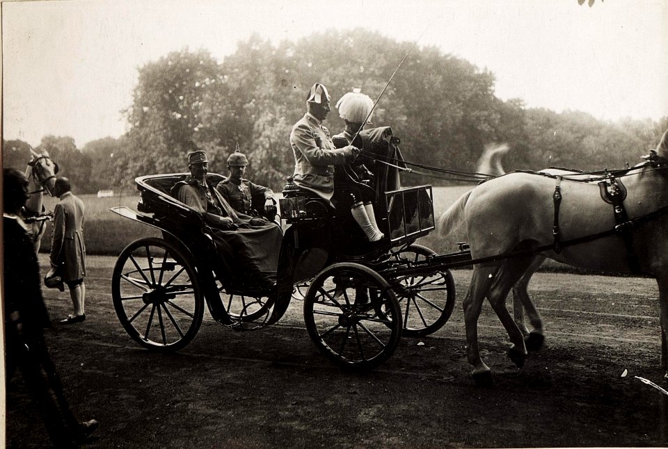 Besuch des deutschen Kaiserpaares in Laxenburg am 6. Juli 1917 (BildID 15566193)