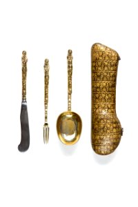 Bestick med etui - Hallwylska museet - 86638
