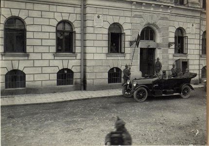 Besuch des Kais.Hoh.d.Erzh.Thronfolger am 7.7.16, Abfahrt. (BildID 15727278)