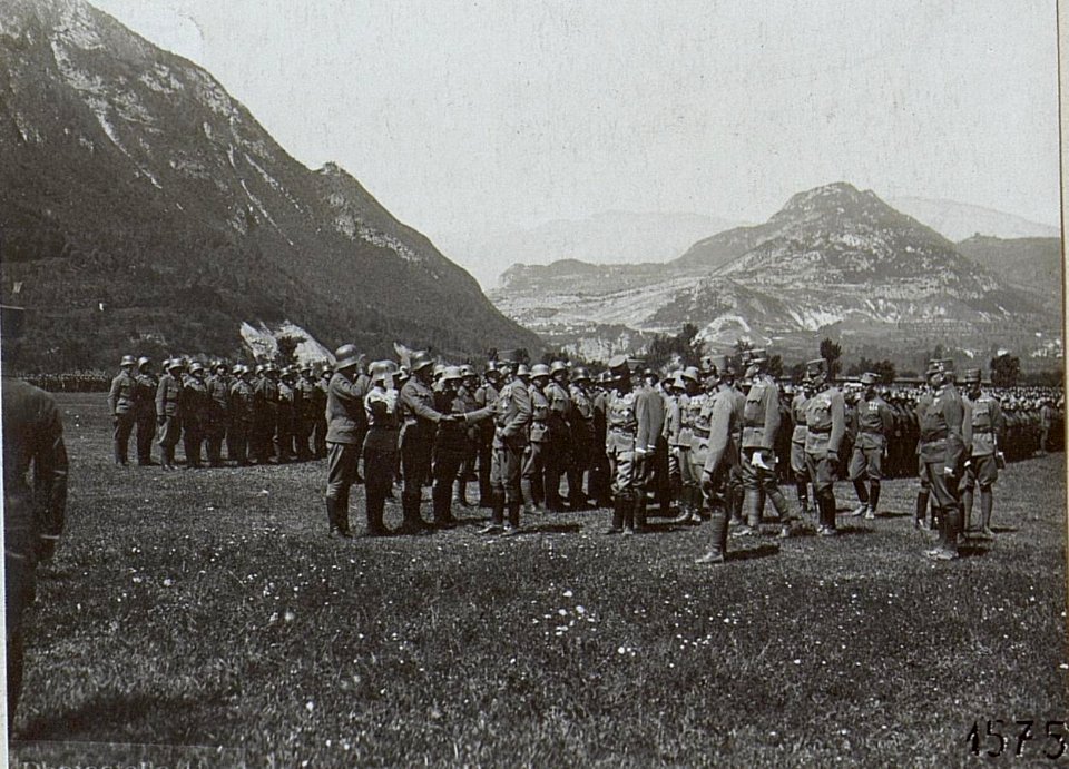 Besuch des Kaisers in Persen. (BildID 15644747)