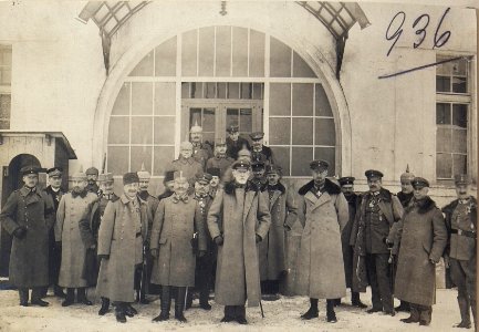 Besuch S.K.H.Prinz Oscar von Preussen (27.1.17 Chodorow). (BildID 15727488)