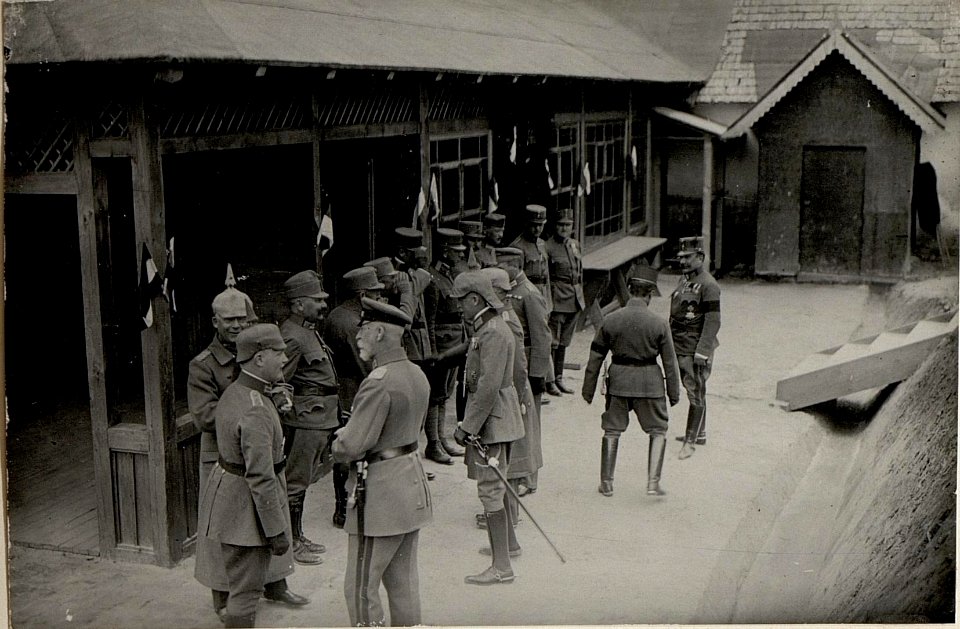 Besuch S.köngl.Hoh.Prinz Christian v.Sachen und Exz.Graf Bothmer Narajow (BildID 15530606)
