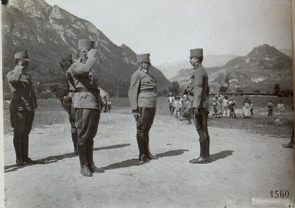 Besuch des Kaisers in Persen. (BildID 15644636)