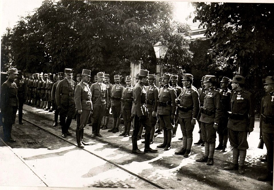 Besuch S.M.Kaiser Karl in Bistritz (BildID 15718895)