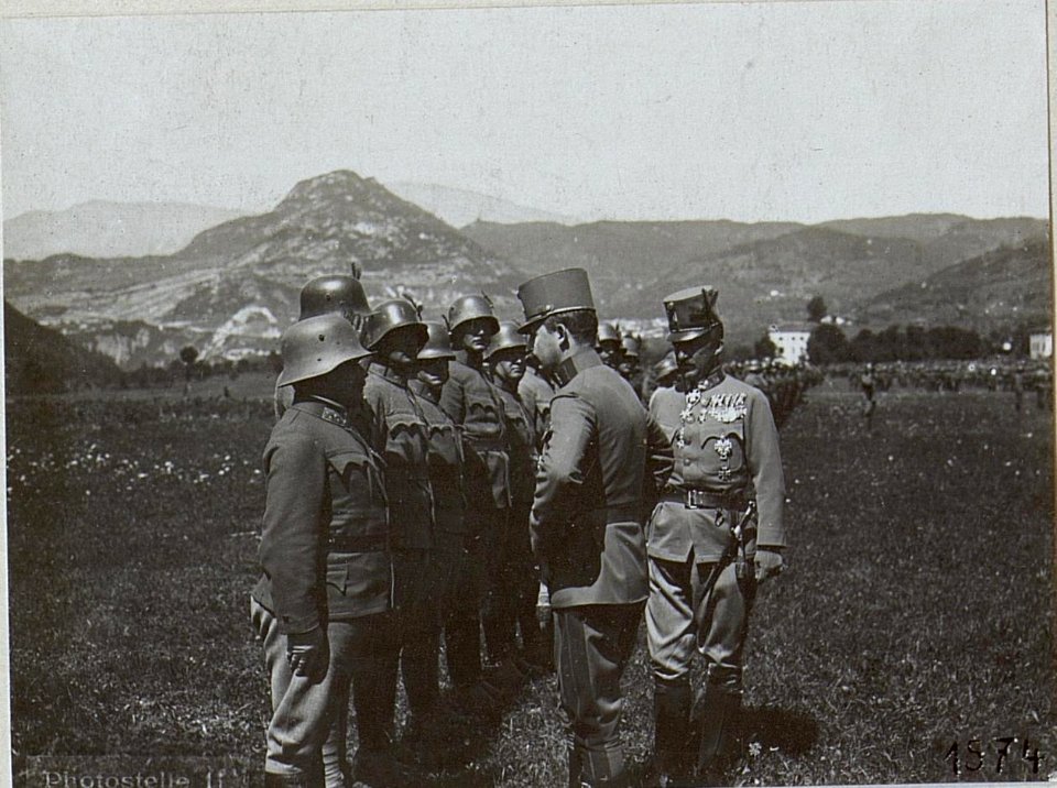 Besuch des Kaisers in Persen. (BildID 15644738)