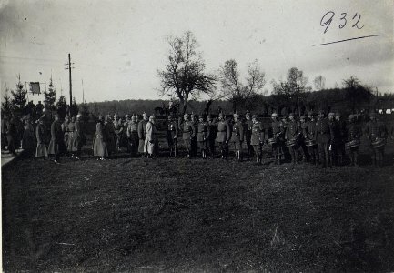 Besuch S.M.König Ludwig III. bei der Deutschen Südarmee, 5.9.16, Empfang. (BildID 15727460)