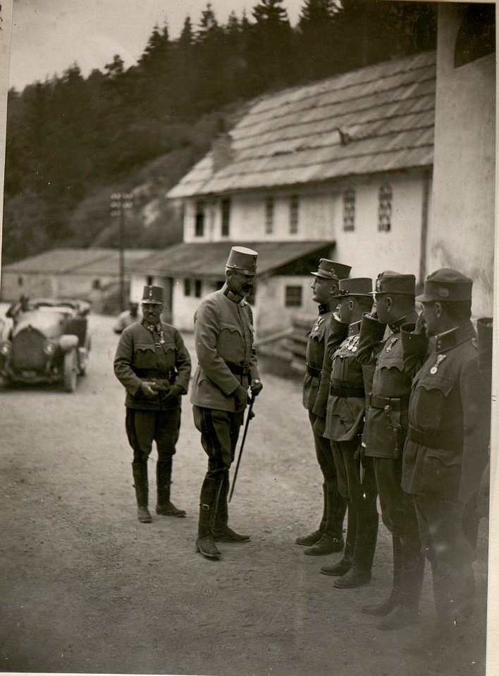 Besuch Sr.Kaiserl.Hoheit Erzh.Eugen in Weissenfels-Stückl. (31-7.1917.) (BildID 15801571)