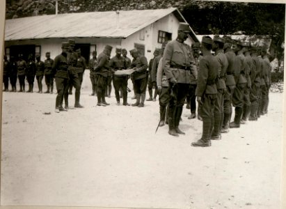 Besuch Sr.Kaiserl.Hoheit Erzh.Eugen in Soca. (31-7.1917.) (BildID 15801564)