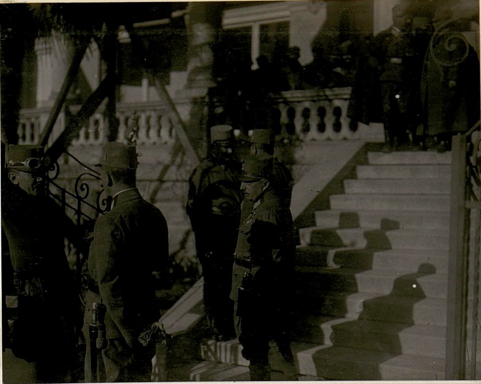 Besuch Sr.Kaisrl.Hoheit Erzh.Heinrich, Peter und Josef Ferdinand, beim 10.A.K. (BildID 15510607)