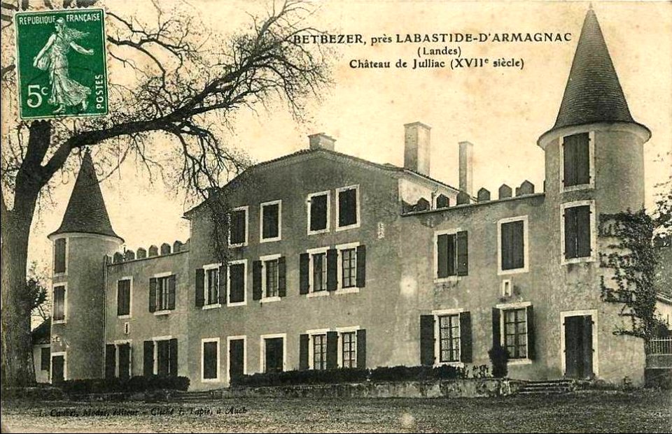 Betbezer (Landes) - château de Julliac