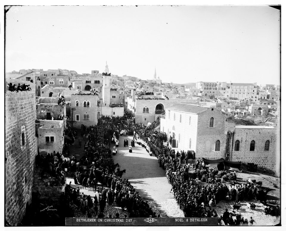 Bethlehem (Beit-Lahm) and surroundings. Christmas day LOC matpc.06767