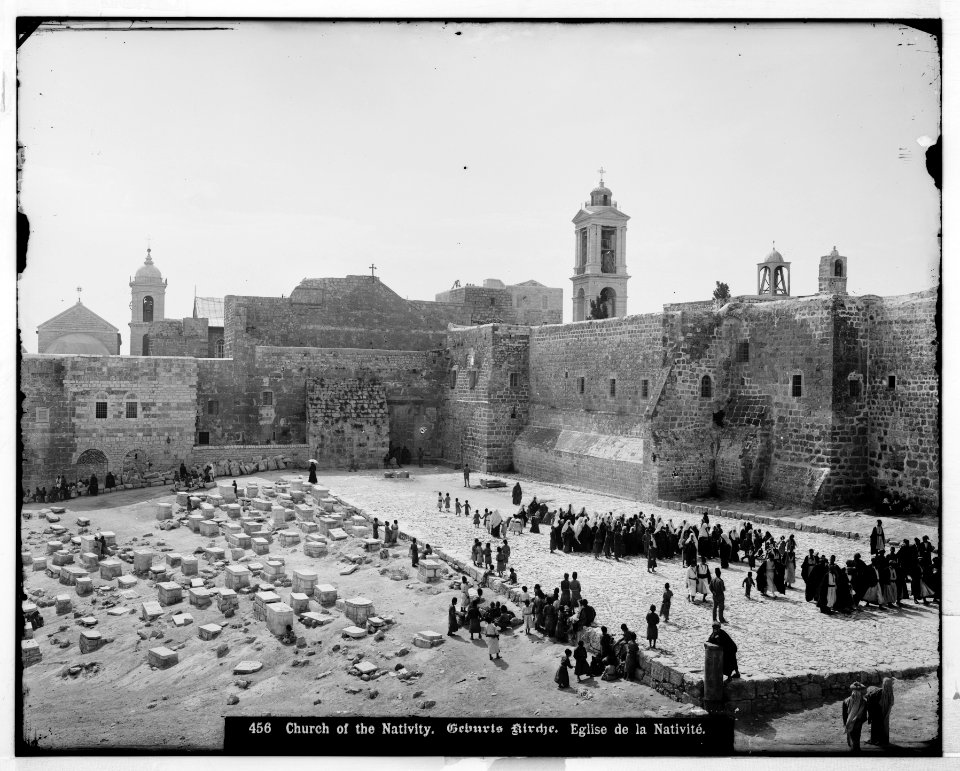 Bethlehem (Beit-Lahm) and surroundings. Church of the Nativity LOC matpc.06768