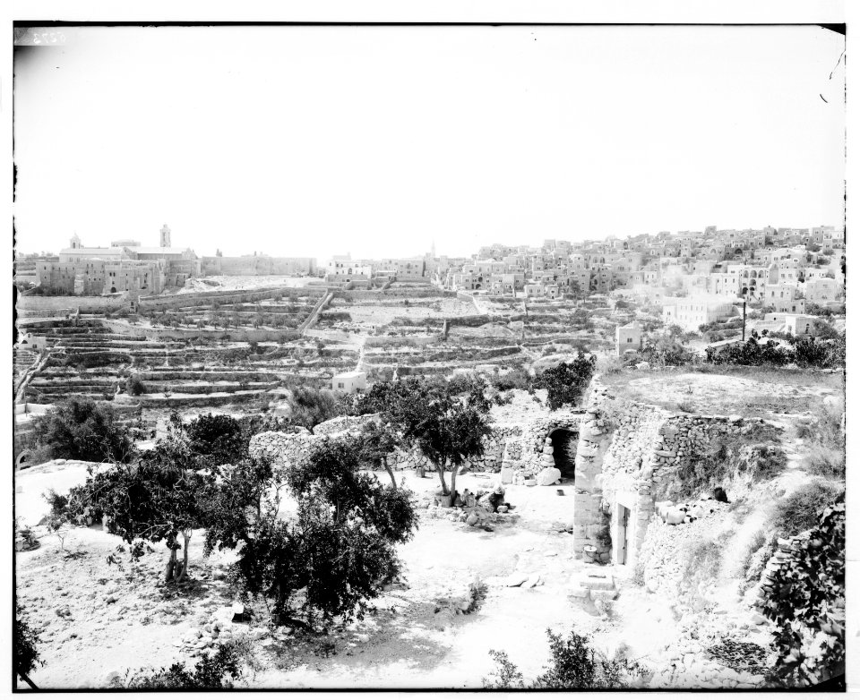 Bethlehem (Beit-Lahm) and surroundings. General view of Bethlehem LOC matpc.06760