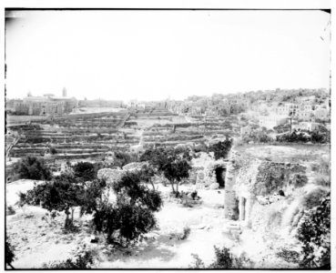 Bethlehem (Beit-Lahm) and surroundings. General view of Bethlehem LOC matpc.06760