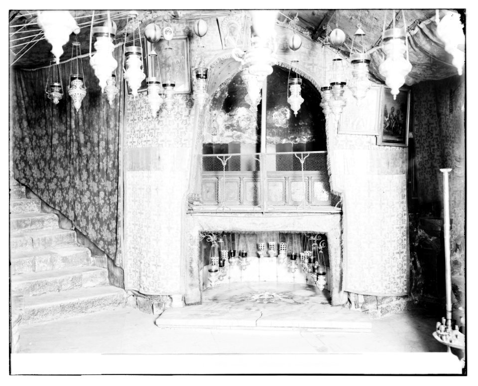 Bethlehem (Beit-Lahm) and surroundings. Grotto of the Nativity LOC matpc.06772