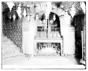 Bethlehem (Beit-Lahm) and surroundings. Grotto of the Nativity LOC matpc.06772