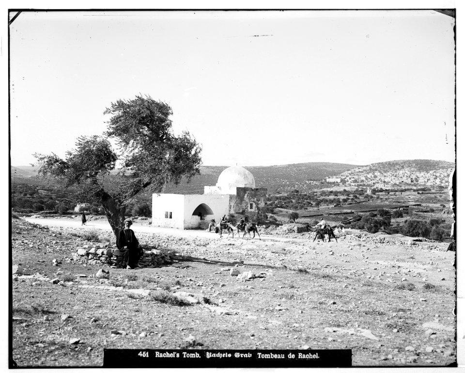 Bethlehem (Beit-Lahm) and surroundings. Rachel's Tomb LOC matpc.06758