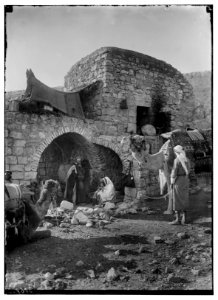 Bethlehem and surroundings. A Judean home. Suggestive of the 'Wise Men' seeking the Christ Child LOC matpc.02616