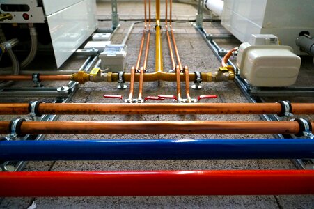 Plumbing heating work