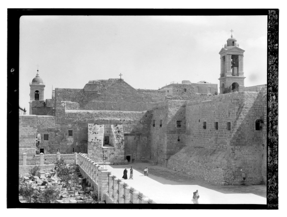 Bethlehem and surroundings. Church of the Nativity LOC matpc.12318