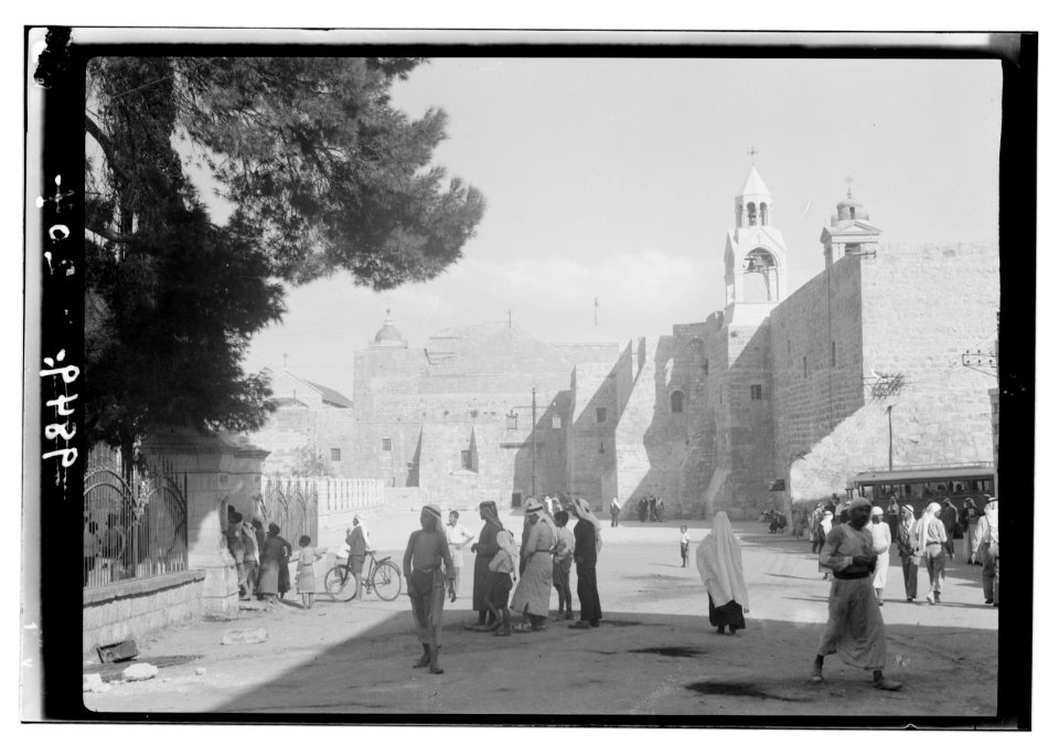 Bethlehem and surroundings. Church of the Nativity LOC matpc.12319