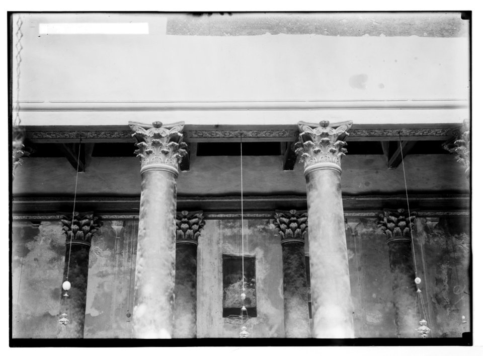 Bethlehem and surroundings. Corinthian capital LOC matpc.05491