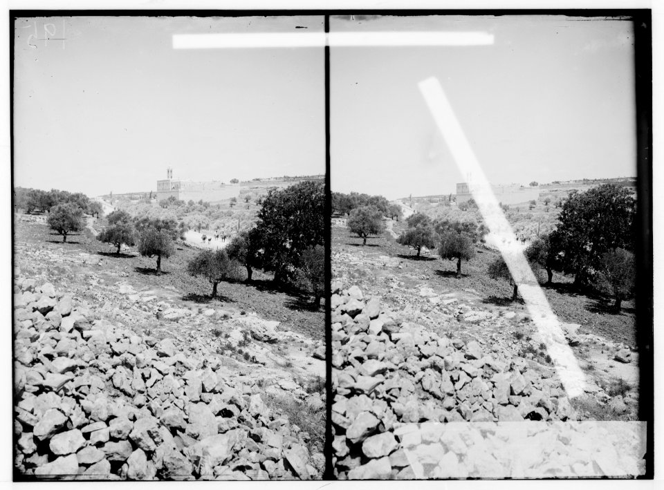 Bethlehem and surroundings. Mar Elias, Greek monastery LOC matpc.00967