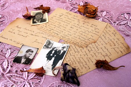 Writing correspondence old