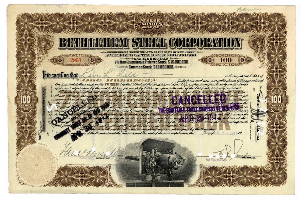 Bethlehem Steel 1911