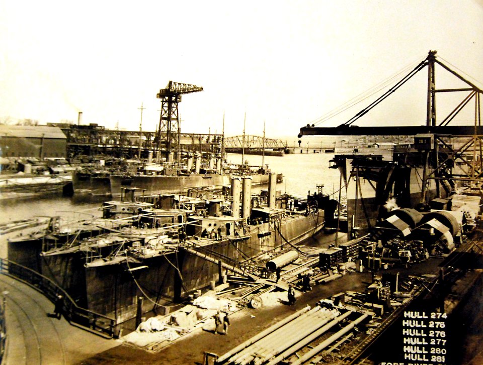 Bethlehem Shipbuilding Corporation, Fore River Shipyard, Quincy, Massachusetts, 1918 (28248455221)