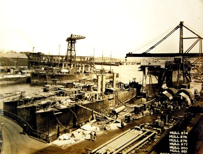 Bethlehem Shipbuilding Corporation, Fore River Shipyard, Quincy, Massachusetts, 1918 (28248455221)