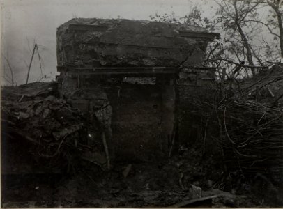 Betonierter Scharten-Beobachtungsstand bei Koniuchy (BildID 15445438)
