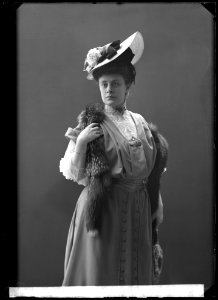 Betty Nansen, actor, undated portrait - SMV - GN003