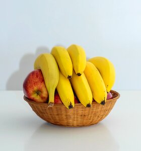 Bananas fruit fresh