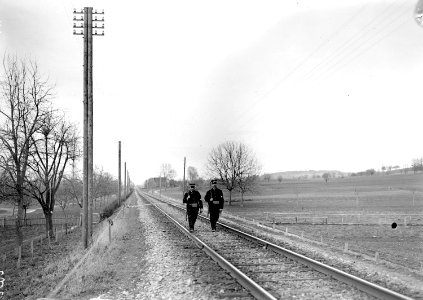 Bewaffnete Bahnbeamte - CH-BAR - 3239481