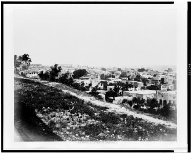 Beyrout. From the quarantine LCCN93500451