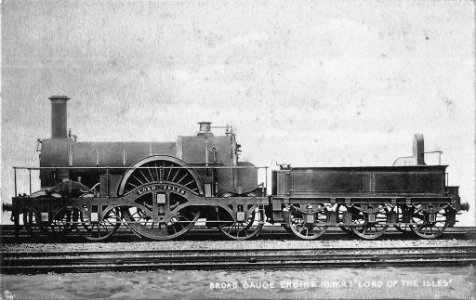 Broad gauge engine (GWR) Lord of the Isles photo