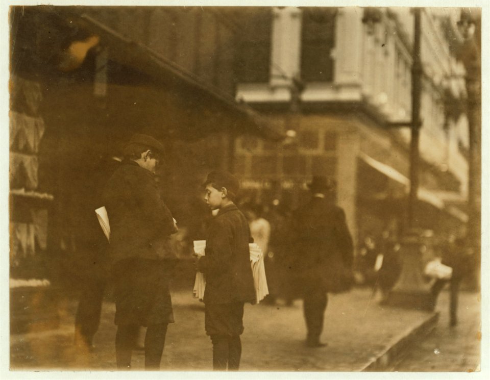 Broadway & Washington Sts. Saturday P.M. May 7th, 1910. Witness E.N. Clopper. LOC nclc.03479