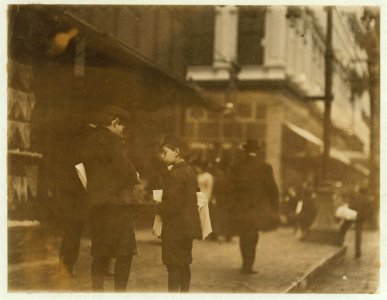 Broadway & Washington Sts. Saturday P.M. May 7th, 1910. Witness E.N. Clopper. LOC nclc.03479