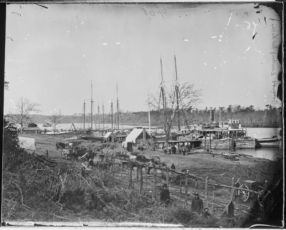 Broadway landing, near City Point, Va (4167127754)