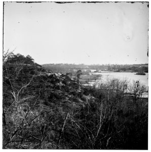 Broadway Landing, Virginia. Where Butler's troops crossed the Appomattox River LOC cwpb.02046