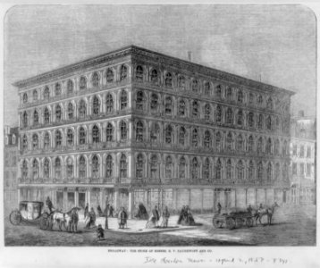 Broadway- The Store of Messrs. E.V. Haughwont and Co. LCCN2005697030