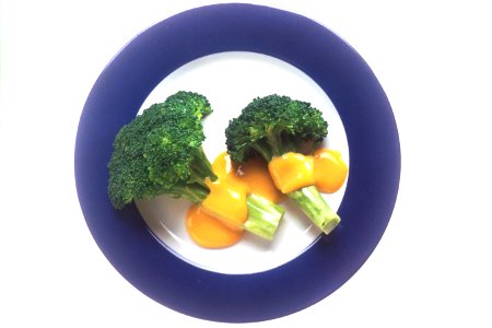 Broccoli and cheese